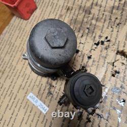 05-07 Ford F250 6.0l Powerstroke Diesel Engine Oil / Fuel Filter Housing Oem