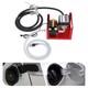 1 110V Electric Diesel Oil Fuel Transfer Pump Meter with 98ft Hose & Nozzle Kit
