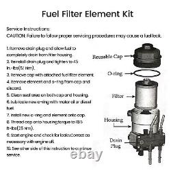 10-FD-4616 FL-2016 Diesel Oil & Fuel Filter Kit For 03-07 Ford 6.0L Powerstroke