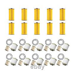 10 sets FD4616 FL2016 Powerstroke Diesel Oil Fuel Filter for 03-07 Ford 6.0L Kit