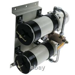 1000fh 360gph Series Diesel water Separator Filter Equivalent BLACK