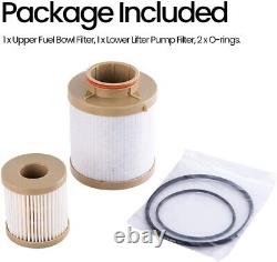 10For 03-07 Ford F Serie 6.0L Powerstroke Diesel Oil Fuel Filter FD4616 FL2016