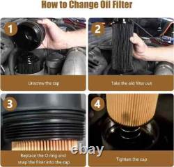 10Sets Powerstroke Diesel Oil Fuel Filter for 03-07 Ford 6.0L Kit FD4616 FL2016