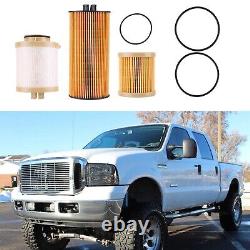 10X FD4616 Oil & Fuel Filter Kit withO-Ring For 03-07 Ford 6.0L Powerstroke Diesel