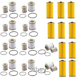 10X For Powerstroke Diesel Oil & Fuel Filter FD4616 FL2016 Kit For 03-07 6.0L