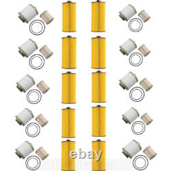 10X For Powerstroke Diesel Oil Fuel Filter for 03-07 Ford 6.0L Kit FD4616 FL2016