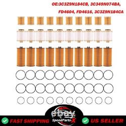 10x Diesel Oil Fuel Filter For 2003-2007 Ford F-350 Super Duty 6.8L