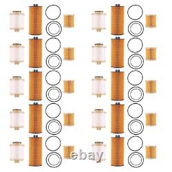 10x Diesel Oil Fuel Filter For Ford F-350 Super Duty 6.8L 2003-2007