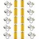 10x Diesel Oil Fuel Filter For Ford Powerstroke 6.0L 03-07 FL2016 FD4616