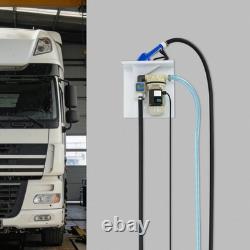 110V 1 Electric Diesel Oil Fuel Transfer Pump Flowmeter with13' Hose & Nozzle Kit