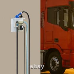 110V 1 Electric Diesel Oil Fuel Transfer Pump Flowmeter with13' Hose & Nozzle Kit