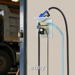 110V 1 Electric Diesel Oil Fuel Transfer Pump Flowmeter with13' Hose & Nozzle Kit