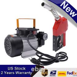 110V 15.75GPM Electric Diesel Oil Fuel Transfer Extractor Pump with Nozzle Hose