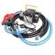 110V 16 GPM Diesel Oil Fuel Transfer Pump Electric Self-Priming with Refueling Gun