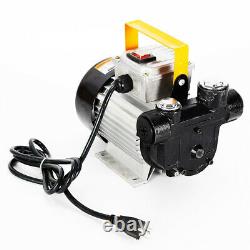 110V AC 16 GPM Electric Diesel Oil & Fuel Transfer Extractor Pump Motor NEW