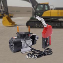 110V AC 16GPM Diesel Oil Fuel Transfer Pump Kit Electric Self-Priming with Nozzle
