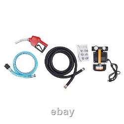 110V AC 16GPM Diesel Oil Fuel Transfer Pump Kit Electric Self-Priming with Nozzle