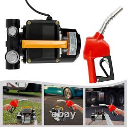 110V AC 16GPM Diesel Oil Fuel Transfer Pump Kit Electric Self-Priming with Nozzle 110V AC 16GPM Diesel Oil Fuel Transfer Pump Kit Electric Self-Priming with Nozzle