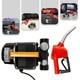 110V AC 16GPM Diesel Oil Fuel Transfer Pump Kit Electric Self-Priming with Nozzle