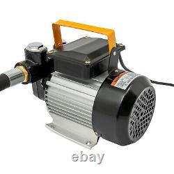 110V AC 16GPM Diesel Oil Fuel Transfer Pump Kit Electric Self-Priming with Nozzle