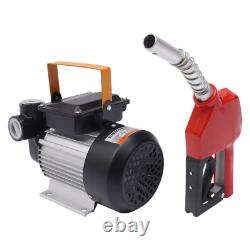 110V AC 16GPM Diesel Oil Fuel Transfer Pump Kit Electric Self-Priming with Nozzle