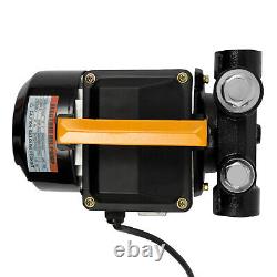 110V AC 16GPM Diesel Oil Fuel Transfer Pump Kit Electric Self-Priming with Nozzle
