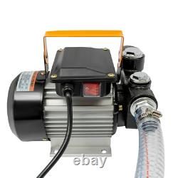110V AC 16GPM Diesel Oil Fuel Transfer Pump Kit Electric Self-Priming with Nozzle