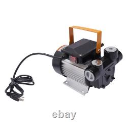 110V AC 16GPM Diesel Oil Fuel Transfer Pump Kit Electric Self-Priming with Nozzle