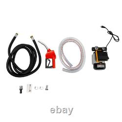 110V AC 16GPM Diesel Oil Fuel Transfer Pump Kit Electric Self-Priming with Nozzle