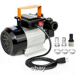 110V AC 550W Electric Transfer Pump, 60L/Min 16GPM Oil Change Fuel Diesel Pump