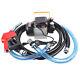 110V AC Electric Diesel Oil Fuel Transfer Pump Self-Priming Pump&Hose Nozzle Kit