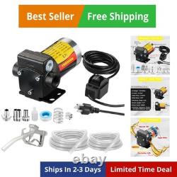 110V AC Self-priming Gasoline Diesel Oil Fuel Transfer Explosion-proof Pump K