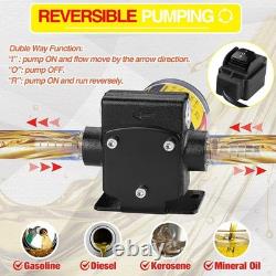 110V AC Self-priming Gasoline Diesel Oil Fuel Transfer Explosion-proof Pump K