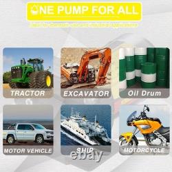 110V AC Self-priming Gasoline Diesel Oil Fuel Transfer Explosion-proof Pump K