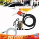110V Electric Diesel Oil Fuel Transfer Pump Self-Priming Pume with Hose Nozzle Kit