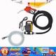 110V Electric Diesel Oil Fuel Transfer Pump Self-Priming Pume with Hose Nozzle Kit