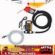 110V Electric Diesel Oil Fuel Transfer Pump Self-Priming Pume with Hose Nozzle Kit