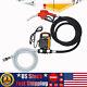 110V Electric Diesel Oil Fuel Transfer Pump Self-Priming Pume with Hose Nozzle Kit