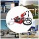 110V Electric Diesel Oil Fuel Transfer Pump with Meter with Hose & Nozzle Kit 550W
