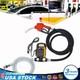 110V Electric Oil Fuel Diesel Gas Transfer Pump WithMeter Hose with Nozzle 550W