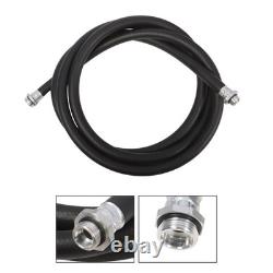 110V Electric Oil Fuel Diesel Gas Transfer Pump withMeter Manual Nozzle Hose