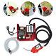 110V Electric Oil Fuel Diesel Transfer Pump With Nozzle Meterr Oil Fuel Diesel