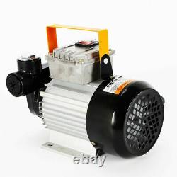 110V Motor Oil Diesel Fuel Fluid Extractor Electric Transfer Pump Self Priming