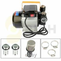 110V Oil Pump AC 550W Electric Self Prime Fuel Diesel With Aluminum Casing