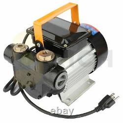 110V Oil Pump AC 550W Electric Self Prime Fuel Diesel With Aluminum Casing