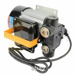 110V Oil Pump AC 550W Electric Self Prime Fuel Diesel With Aluminum Casing