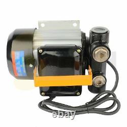 110V Oil Pump AC 550W Electric Self Prime Fuel Diesel With Aluminum Casing