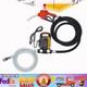 110V Self-Priming Pume With Hose Nozzle Electric Diesel Oil Fuel Transfer Pump Kit