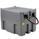 116 Gal Portable Oil Fuel Tank with12V Electric Transfer Pump &Auto Fueling Nozzle