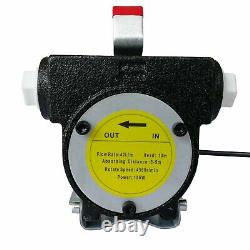 12V 10 GPM Electric Diesel Oil And Fuel Transfer Extractor Pump with Nozzle & Hose